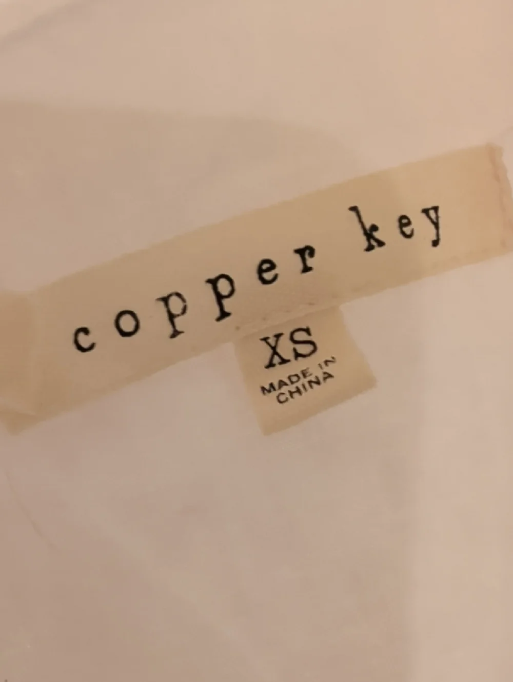 Copper Key White Sleeveless Mini Dress with Smocked Waist Size XS 100% Cotton - Picture 8 of 10